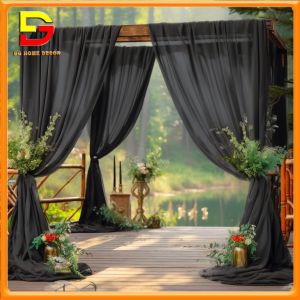 Vải Rèm Voan Thun Trang Trí Sự Kiện Rèm Decor Sinh Nhật Đám Cưới Tiệc Tùng Sang Trọng DG-593