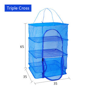 คอนโดตากปลา ที่ตากอาหาร3ชั้น มุ้งตากอาหาร ตากอาหาร ที่ตากอาหาร มี4ขนาด พร้อมซิปปิดกันแมลงSP370