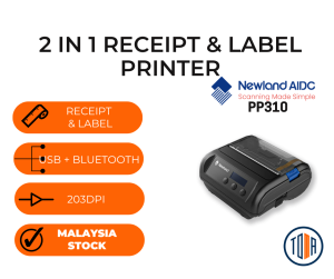 Newland PP310 2in1 Receipt & Label Portable Printer