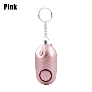 Flashing Light Personal Security Alarm Women Keychain Anti Rape and Theft Protection 130dB