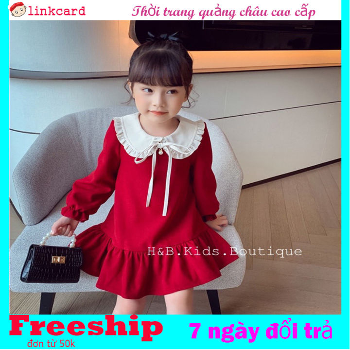 Đầm hai dây hoa bé gái siêu dễ thương - Váy bé gái đẹp G56 | Shopee Việt Nam
