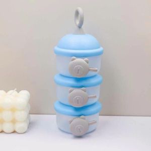 Hộp chia sữa bột Hộp đựng sữa cho bé Only Mingo an toàn tiện lợi 3 tầng Hộp Chia Sữa Bột Du Lịch