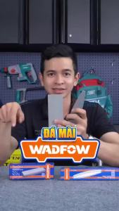Đá mài dao kéo 2 mặt WADFOW WYS1502 Kích thước: 200x50x25mm độ cứng 1 mặt 120 grit & 1 mặt 240 grit