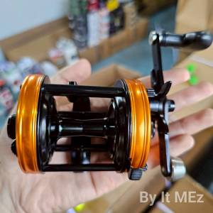 ของแท้ ราคาถูก ❗❗ รอกเบส รอกเบท Tamaya MUGENZ II TA6500 6+1BB ปุ่มคลิกเสียงใหญ่ ใช้งานง่าย Casting Reel