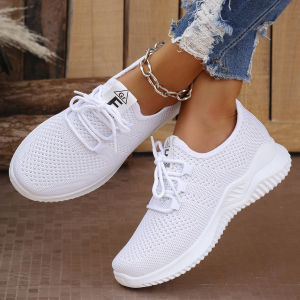 Free Shipping Special For WomenS Knitted Mesh Walking Shoes Versatile Non-Slip Casual Shoes Available In Multiple Sizes And In Stock