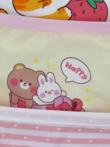 ZEKSAF 16 Pack Fashion Girls Briefs Cute Bear Print Girls Underwears Soft Quick-dry Toddler Underpanties Perfect Gift for Kids2026