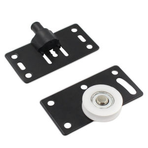 B.F. Closet Durable Hanging Concave Pulley Caster Wardrobe Cabinet Cabinet Sliding Door Roller