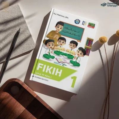 [ Erlangga ] Buku Fikih Kelas 1 2 3 4 5 6 SD / MI / Fikih SD Kurikulum Berbasis Cinta - Pembelajaran Mendalam - KMA 1503