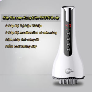 Máy Massage Xung Điện RASTU Body Cao Cấp + Tặng 5 chai tinh dầu - WorldMart