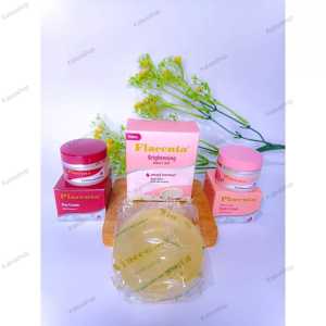 Skincare Paket Glowing Flacenta Brightening 3in1 Day & Night Cream Soap Bpom