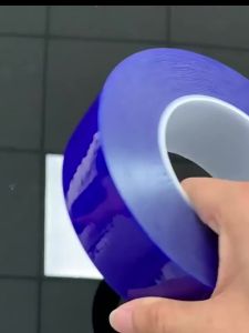 COD✅ ฟิล์มกันรอยติดรถยนต์ เทปกันรอยขีดข่วนสีฟ้า ยาว 200 เมตร ติดกันรอยขีดข่วนบนพื้นผิวชิ้นงาน