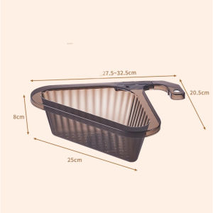 Sink Drain Strainer Basket Kitchen Food Waste Leftovers Food Catcher Garbage Corner Sink Strainer