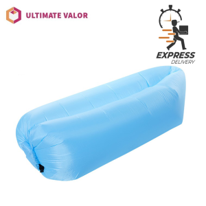 SG SELLER Inflatable Air Sofa Lazy Sleeping Outdoor Camping Travel Sleeping Bag