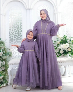 Dres yang lagi viral/Alyona Couple Mom/Kids Matt Syakila Mix Tilledot/Dres terbaru 2023 Kekinian-COD