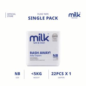 MILK Baby Diaper Flexi Tape (NB22 S48 M42 L36 XL30)