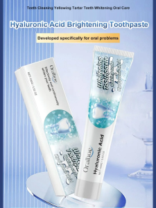 【Whiten with one brush】 Hyaluronic acid whitening toothpaste/ Deep cleaning toothpaste/ Oral care