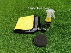 Phục hồi nhựa bóng nhám xe máy super fast nano wax