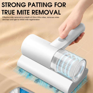 BABEDUO Mite removal vacuum cleaner Mite removal instrument Acarid remover Household mite removal instrument UV sterilization Handheld powerful vacuum cleaner Bed vacuum cleaner Rechargeable Cordless Handheld powerful vacuum cleaner Dust mite