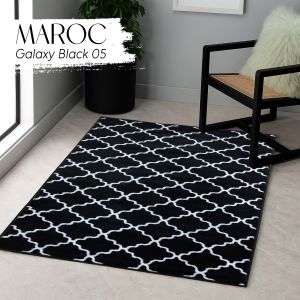 MAROC GALAXY Karpet Lantai Premium 170x230 Black White 05