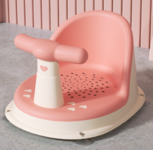 Baby Bath Chair Bath Stool Baby Shower Tools Non Slip Handmade Shower Stools Childrens Bathtubs Shower Seats Universal Brackets And Pillows For Lying Down Newborn Dual-purpose Seats Childrens Bathtubs Non Slip