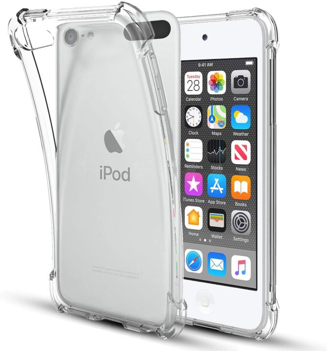 For Apple iPod Touch 5th 6th 7th Flexible Soft Rubber Crystal