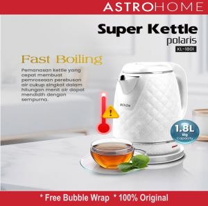 BOLDe - Teko Pemanas Air Elektrik Stainless Steel Super Kettle Polaris