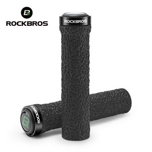 ROCKBROS Bicycle Handle Grips Rubber Anti-slip Shockproof MTB Road Bike Handle Bar Grips Bike Accessories