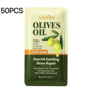SADOER olive oil repair and nourishing hair mask moisturizes hair to improve frizzy hair conditioner 8g