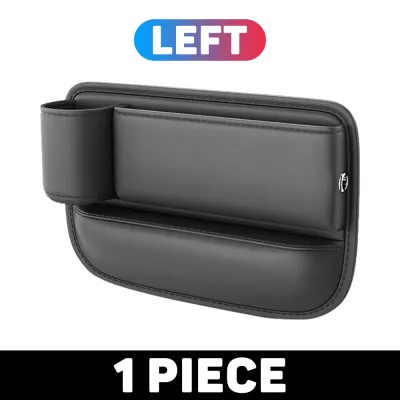 Xe hơi đa chức năng khoảng cách chỗ ngồi tổ chức với ngăn để cốc & lỗ Cáp sạc yên xe bằng da kẽ hở bên lưu trữ ví Bỏ Túi Chìa Khóa hộp lưu trữ điện thoại thẻ