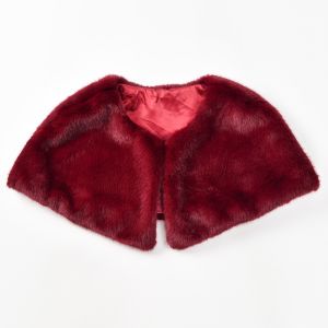 XUANY Neck Warmer Imitation Mink Fur Scarf Faux Rabbit Fur Thicken Winter Cape Sweet Soft Fluffy Shawl For Girls