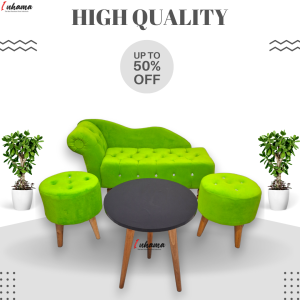 1 SET SOFA BENCH MINIMALIS BAHAN BLUDRU HALUS READY STOK (BUKAN PO) TERLARIS