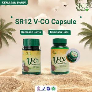 VCO OIL KAPSUL isi 100 SR12 MINYAK KELAPA MURNI VIRGIN COCONUT OIL IMUN BOOSTER UNTUK KESEHATAN DAN KECANTIKAN