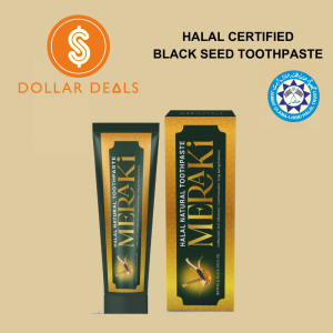 Meraki Halal Natural Miswak and Black Seed Oil Toothpaste – 120 gm - Pack of 2