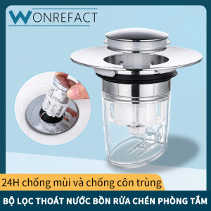 Đầu lọc WONREFACT cho ống thoát nước bằng đồng khử mùi chống côn trùng-INTL