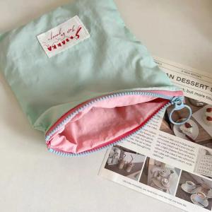 Convenient Makeup Bag Portable Makeup Bag Cute Makeup Bag Affordable Makeup Bag Macaron Storage Bag Canvas Makeup Bag Travel Portable Small Bag Miscellaneous Bag