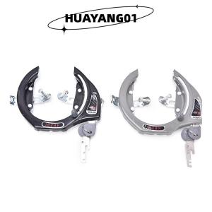 HUAYANG01 [HOT FASHION] โซ่เหล็กกันขโมยล็อคจักรยานเสือภูเขาพร้อมกุญแจ