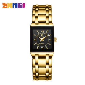 SKMEI Đồng Hồ Thạch Anh Nữ Đồng Hồ Thời Trang Thường Ngày Đồng Hồ Đeo Tay Chống Nước Bằng Thép Không Gỉ Sang Trọng Cho Nữ L1029