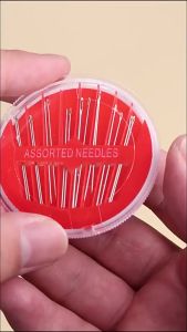 Sewing Kit Bag Portable Sewing Box Storage Organizer Sewing Tools Set Sewing Needle Button Threader Pins Ruler