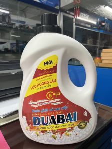 Nước giặt xả DUABAI hương nước hoa quý phái 3.6 lít