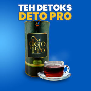 Teh Detoks DETO PRO by Herbal Panas Dingin | Teh Detoks | Isi 20 Kantong