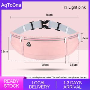 【AqToCna】Waterproof Waist Pack for Men Women Running Belt Waist Bag Portable Phone Holder Gym Outdoor Sports Waist Pouch Wallet