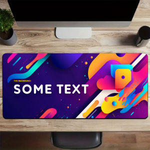 1pc Colored lines Large Mouse Pad computer mat Desk Mat keyboard mat Office Gaming Table Mat