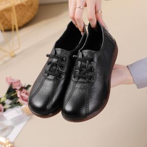 Sepatu new pita woman clar kts flat wanita kulit Sepatu Wanita melati Shoes flat
