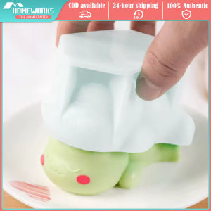 Cute Pudding Silicone Mold Custard Mold Dinosaur Mousse Mold Cake Mold Cartoon Green Dino Cake Decoration Baking Bakery Tool
