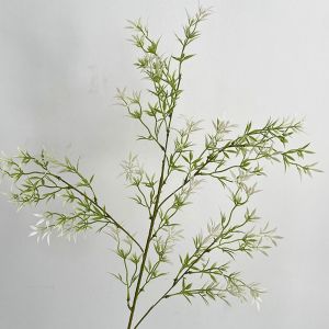 HUADIN Forest Style Artificial Green Plant Large Palm Leaves Simulation Flower Fake Plants Plastic Fake Plants Hotel