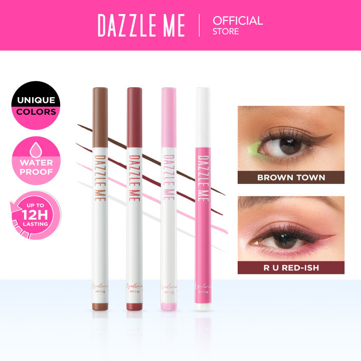 DAZZLE ME ColorChic Liquid Eyeliner Eyeliner Warna Multifungsi Eye Makeup Lazada Indonesia