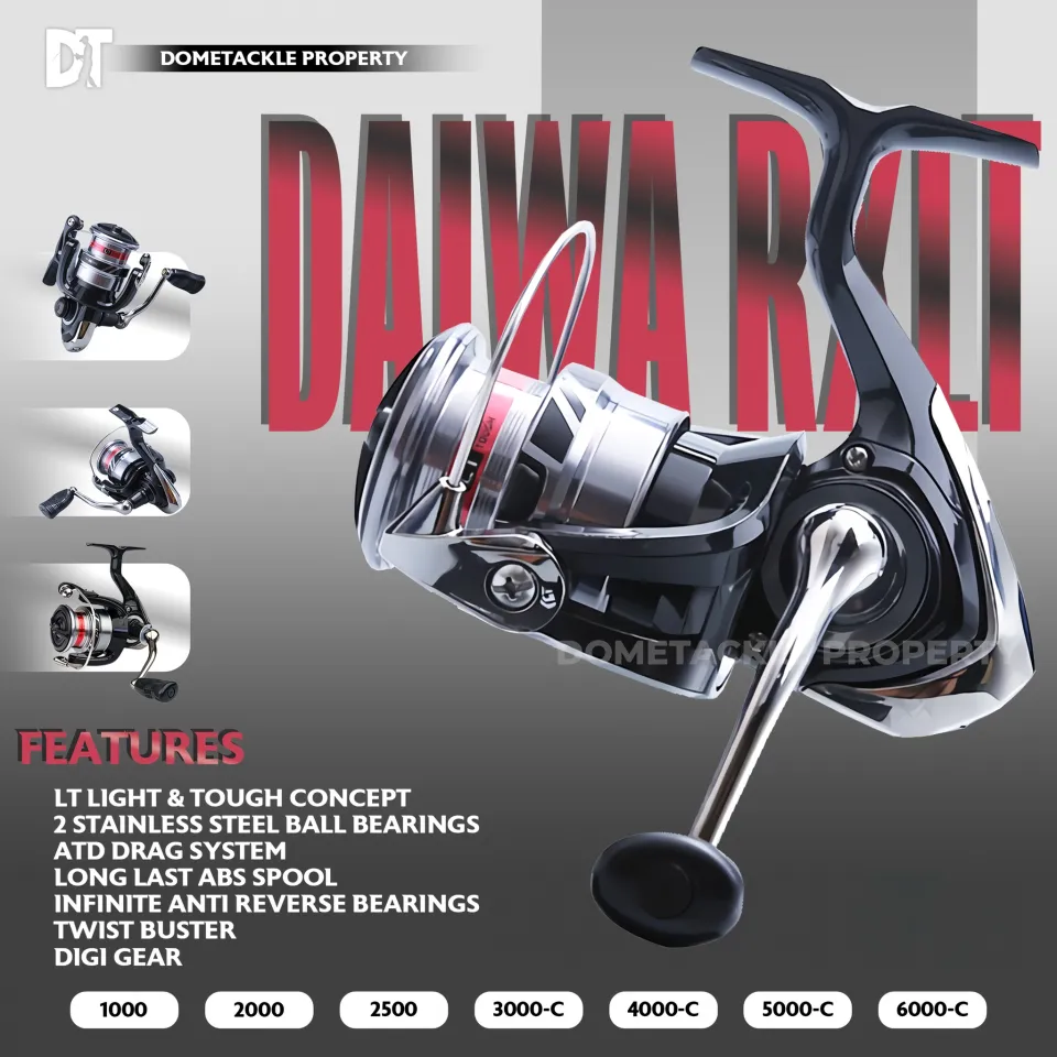 LUAR BIASA ! DAIWA RX LT 2500 REEL SPINNING TERKUAT & SEMPURNA