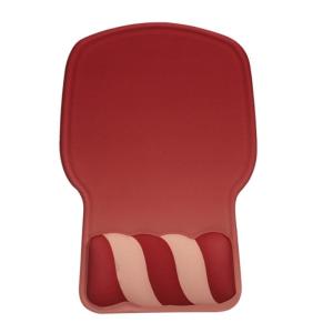 Mouse Pad With Soft Silicone Base And Candy Color Wrist Support Cushion Ergonomic For Comfortable Office And Gaming Use
