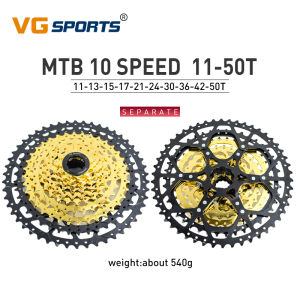 VG Thể Thao 8 9 10 11 12 Tốc Độ Vàng Xe Đạp Leo Núi Băng Riêng Biệt Cassette Freewheel Khung Nhôm Xích Xe Đạp FreeWheel
