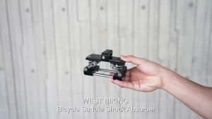 WEST BIKING Air Seat Bicycle Saddle Suspension Device Folding Bike Road MTB Light Shocks Spring Shock Absorber Comfort Cycling